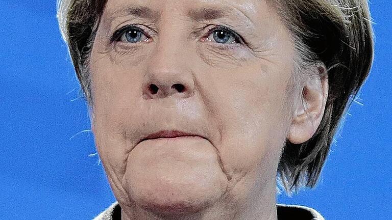 Pk Merkel zu Terroranschlägen in Brüssel       -  Bundeskanzlerin Angela Merkel (CDU)