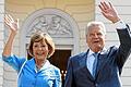 Bundespräsident Gauck und Daniela Schadt       -  Sie machen in Schloss Bellevue im März Platz für den neuen Bundespräsidenten: Joachim Gauck und seine Lebensgefährtin Daniela Schadt.