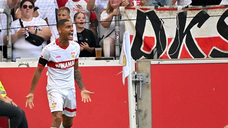 VfB Stuttgart - FSV Mainz 05       -  Erst getroffen, dann einen Elfmeter verschuldet: Stuttgarts Enzo Millot.