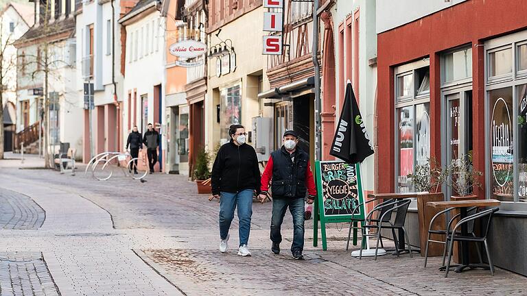 Die Marktheidenfelder Mitteltorstraße, fotografiert vor wenigen Wochen.