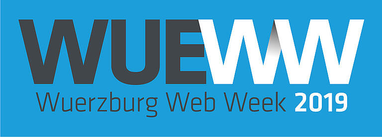 Logo der Würzburger Web Week 2019. Logo der Würzburger Web Week 2019.