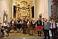 'Sterne der Heiligen Nacht', ein Klassiker des Feuerbergquintetts, durfte beim Langenleitner Weihnachtskonzert nicht fehlen.