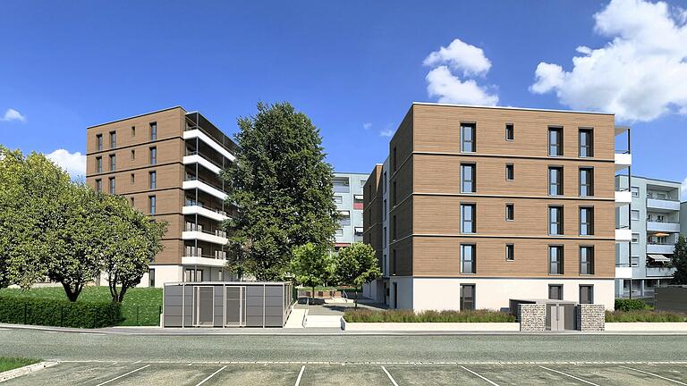 So sollen die neuen Gebäude in der Bayernstraße in der Lindleinsmühle aussehen.