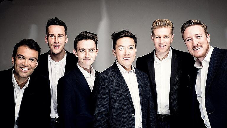 Noch bis 2019 auf Welttournee: Die King's Singers. In Schweinfurt hat sie das Theaterpublikum gefeiert.