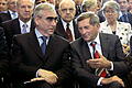 40 Jahre Hanns-Seidel-Stiftung.jpeg       -  Persönliche und politische Freunde: Der CSU-Ehrenvorsitzende Theo Waigel (links) und der frühere Landtagspräsident Alois Glück im Jahr 2007. Glück starb am Montag mit 84 Jahren.