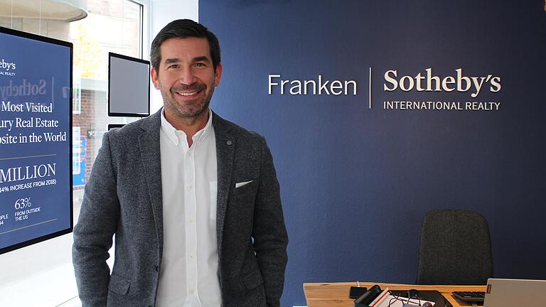 Der schillernde Name Sotheby's kommt nach Mainfranken: Christian Jäger eröffnet in der Würzburger Innenstadt ein Immobilienbüro, das den Namen des berühmten US-Auktionshauses trägt.