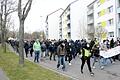 Beim Demonstrationszug des Bündnisses 'Schweinfurt auf die Straßen' Ende März hatte es laut Ordnungsamt und Polizei eine Reihe von Verstößen gegen die Corona-Regeln gegeben. Dies sei einer der Gründe, um für den 1. Mai&nbsp; nur eine Kundgebung auf dem Volksfestplatz zu genehmigen.