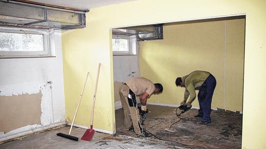 Viel Arbeit: Das Pfarrheim St. Vinzenz wird zum Stadtteilzentrum umgebaut.