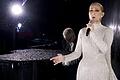 Céline Dion bei der Eröffnungsfeier der Olympischen Sommerspiele       -  Céline Dion feiert nach krankheitsbedingter Pause bei der Olympia-Eröffnungsfeier ihr Comeback