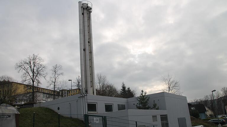 Das Blockheizkraftwerk am Neuberg in Gemünden.