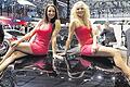 Auto als Nebensache: Hostessen beim diesjährigen Genfer Salon