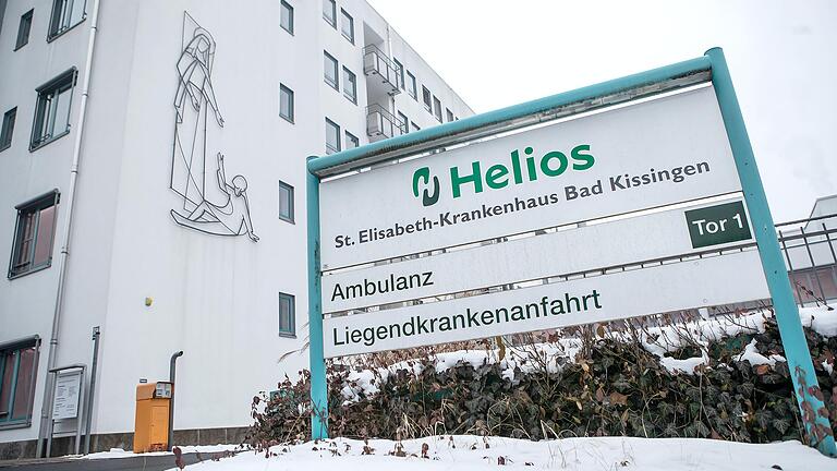 Hier wurde Arnold Berger wegen Wasser in den Beinen behandelt: das St. Elisabeth-Krankenhaus in Bad Kissingen.