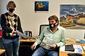 Allianzsprecher Jürgen Heusinger und Projektleiterin Silvia Schmitt wollen mit einem Verzeichnis der lokalen Geschäfte über Liefermöglichkeiten im Lockdown innerhalb des  Allianzgebiets informieren.