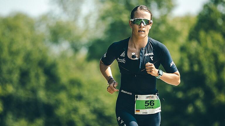Laura Zimmermann, Triathletin vom SV Würzburg 05, wurde beim Ironman 70.3 St. Pölten Vierte. Laura Zimmermann, Triathletin vom SV Würzburg 05, wurde beim Ironman 70.3 St. Pölten Vierte.