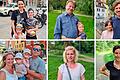 Ihre Ansichten zum Familienurlaub und den Reisepreisen äußerten (oben von links)&nbsp; Alexandra Moldovan mit ihren Söhnen Rares (9) und Dragos (4), Alexander Schuster mit seiner Tochter Lilly (7), Johannes Mack mit seiner Tochter Marlene (9) sowie (unten von links)&nbsp;Sabrina und Michael Sachs mit ihren Töchtern Ella und Paula (2),&nbsp;Madline Erhard und&nbsp;Annika Greifenegger.