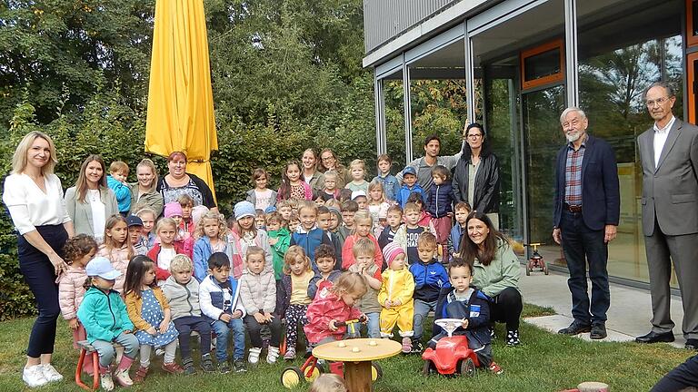 Mehrfach vergrößert und immer wieder für neue Herausforderungen gerüstet, ist das Kinderparadies St. Lioba in Lengfeld nicht mehr wegzudenken.