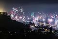 Auch in Unterfranken wird über ein Böllerverbot diskutiert. Im Bild: Silvester-Feuerwerk in Würzburg 2018/2019.