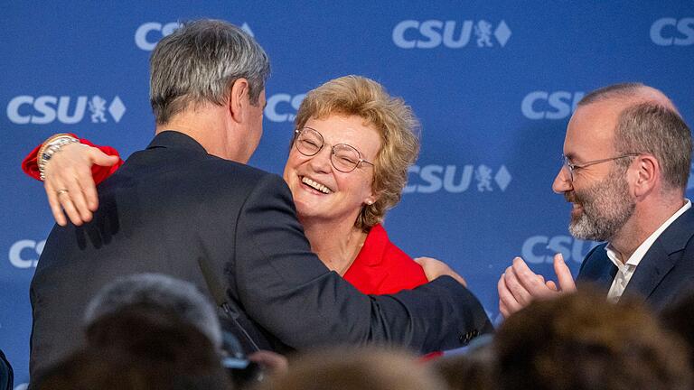 Europawahl in Bayern - CSU.jpeg       -  Markus Söder (l), CSU-Vorsitzender.