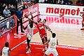Baskets-Aufbauspieler Isaiah Washington (Nummer 11) war beim Sieg gegen Braunschweig mit 19 Punkten Topscorer der Partie.