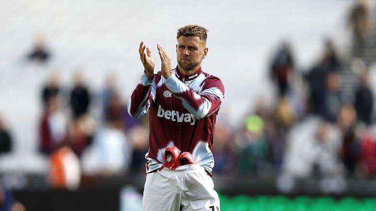 West Ham United - Southampton       -  Bedient: Niclas Füllkrug nach dem 1:1 gegen Schlusslicht Southampton.