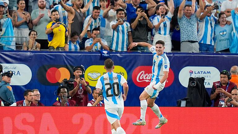 Copa América: Argentinien - Kanada       -  Titelverteidiger Argentinien steht erneut im Copa-Finale.