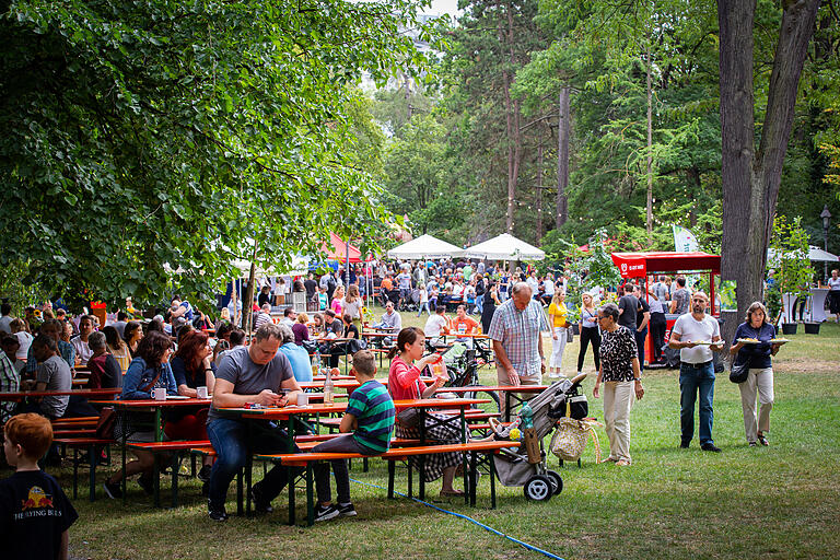 Gut besucht war das Ringparkfest in Würzburg. Gut besucht war das Ringparkfest in Würzburg.