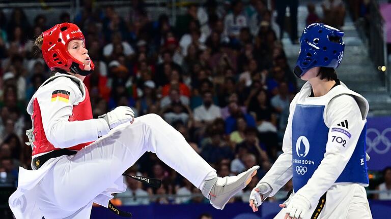 Paris 2024 - Taekwondo       -  Lorena Brandl verpasste Bronze in Paris knapp.