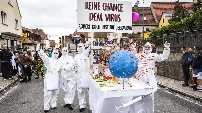 Im Fasching war das Coronavirus noch Anlass für Scherze. Mittlerweile löst es auch im Kreis Haßberge Panik aus. Im Fasching war das Coronavirus noch Anlass für Scherze. Mittlerweile löst es auch im Kreis Haßberge Panik aus.