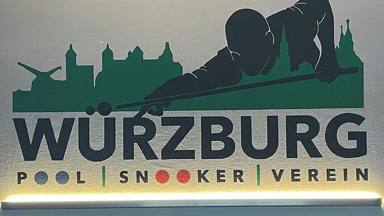 Beleuchtetes Wandbild beim Pool & Snooker Verein Würzburg in der Otto-Hahn-Straße. Beleuchtetes Wandbild beim Pool & Snooker Verein Würzburg in der Otto-Hahn-Straße.