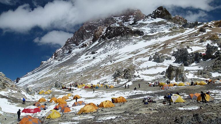 Die Überschreitung des 6959 Meter hohen Aconcagua auf der Polen-Traverse hatte sich Peter Schöderlein im Jahr 2012 vorgenommen.