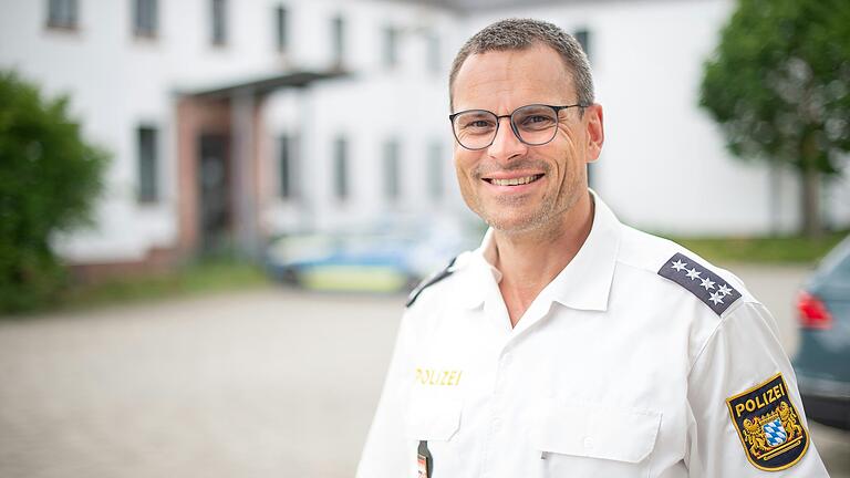 Christian Pörtner, 48, Leiter der Polizeiinspektion Bad Kissingen. Christian Pörtner, 48, Leiter der Polizeiinspektion Bad Kissingen.