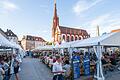 Am 22. August, einem Donnerstag, beginnt auf dem unteren Markt in Würzburg wieder die Weinparade. Sie dauert bis Sonntag, 1. September.