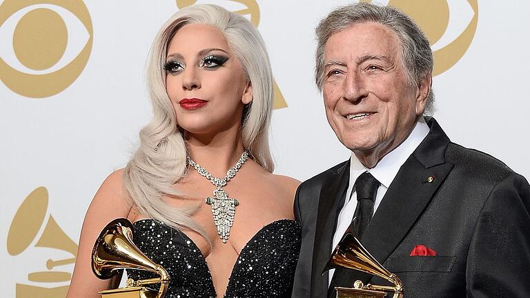 Lady Gaga und Tony Bennett       -  Lady Gaga steuerte für die Auktion von Bennett-Andenken etwas bei. (Archivbild)