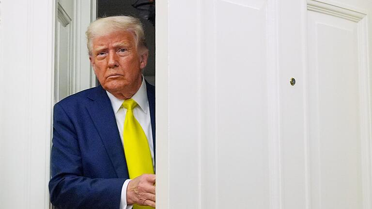 US-Präsident Trump       -  Donald Trump verbreitet eine eigenwillige Osterbotschaft. (Archivbild)