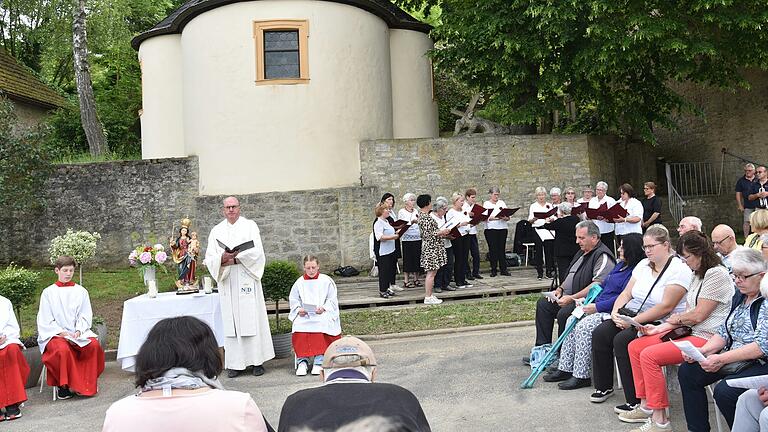 Maiandacht in Dächheim.