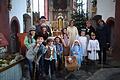 Der Kindermetten-Gottesdienst feierte in Himmelstadt am Nachmittag des Heiligen Abends die Geburt Jesu.