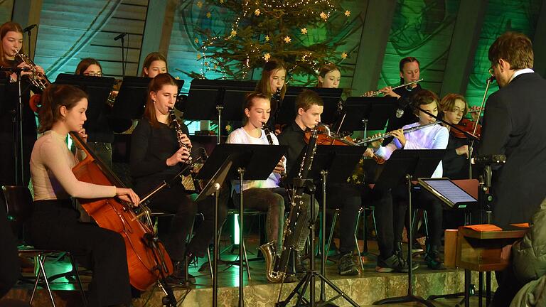 Das Junge Ensemble des Gymnasiums Marktbreit.