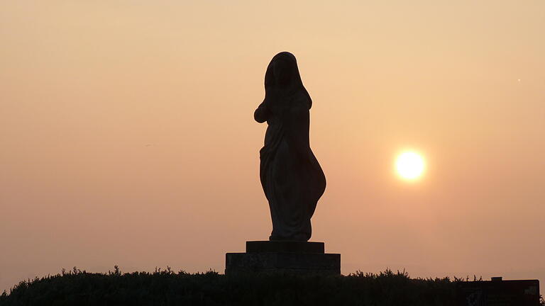 Die Maria im Weingarten im Sulzfelder Maustal am 27. Oktober 2016.