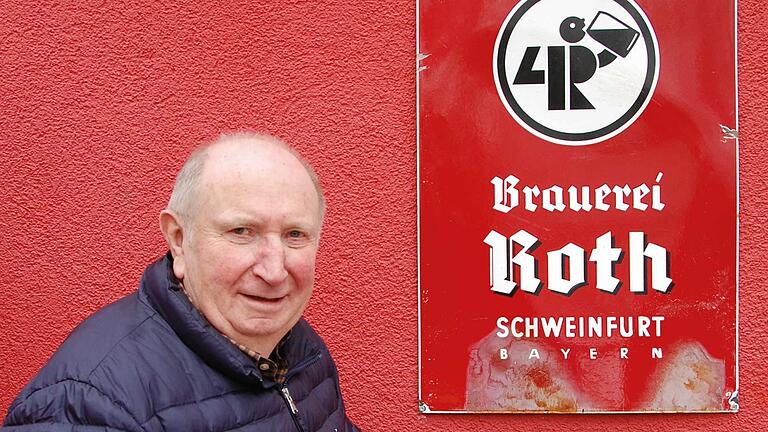 Roth-Brauereichef Edgar Borst hätte das Trinkmännle gerne als Sympathieträger behalten. Viele Schweinfurter kennen es sicher noch von früher.&nbsp;