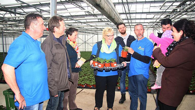 125 Jahre Gartenbaugruppe       -  Tag der offenen Gärtnertein in Albertshofen zum 125-jährigen Jubiläum der Gartenbaugruppe