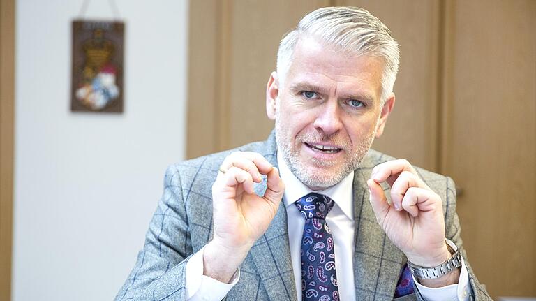 'Die nächsten Jahre werden nicht einfach für unser Land und die Menschen', sagt MdL Steffen Vogel (CSU). 'Die nächsten Jahre werden nicht einfach für unser Land und die Menschen', sagt MdL Steffen Vogel (CSU). 
