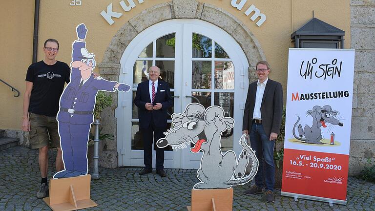 'Viel Spaß' ist bei der gleichnamigen Uli-Stein-Werkschau im Kulturforum in Bad Mergentheim garantiert. 'Viel Spaß' ist bei der gleichnamigen Uli-Stein-Werkschau im Kulturforum in Bad Mergentheim garantiert.