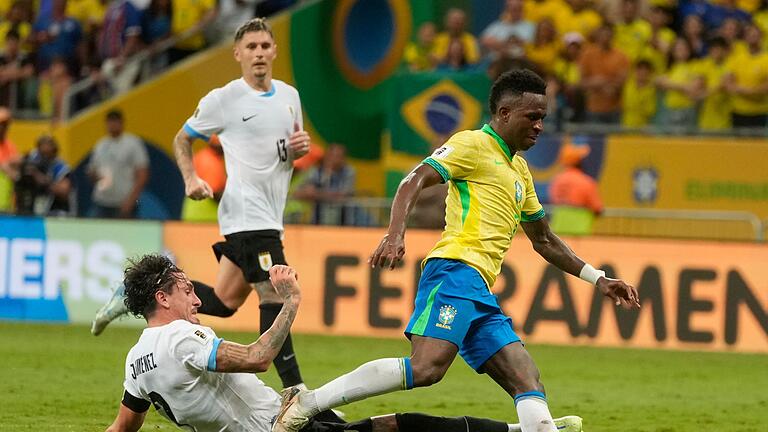 Brasilien - Uruguay       -  Brasilien schafft in der WM-Qualifikation wieder keinen Sieg.