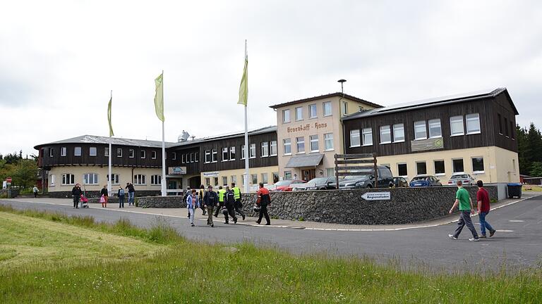 Das Groenhoff-Haus mit der Biosphärenverwaltung war in der Vergangenheit ein beliebter Anziehungspunkt für Besucher auf der Wasserkuppe.