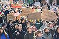 Am 1. Februar versammelten sich in Würzburg mehrere tausend Menschen, um für Demokratie einzustehen.