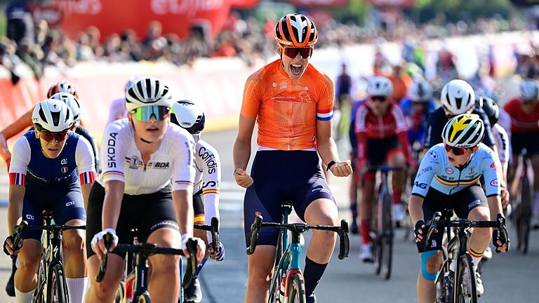 Radsport-EM: Juniorinnen       -  Messane Bräutigam verpasst knapp den Sieg.