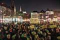 Protest gegen rechts.jpeg       -  In Köln demonstrierten am Dienstagabend 30.000 Menschen gegen rechts.