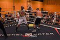 Box-Event in der Thulbatalhalle       -  Am Sonntag, 30. März, wird die Thulbatalhalle zur Box-Arena. Mit in den Ring steigen wird Veranstalter Ralph Heerdegen (links).