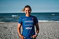 Da lächelte sie noch: Die Würzburger Profi-Triathletin Carolin Lehrieder am Strand von Riccione, wo sie Mitte Mai das erste Saisonrennen 2021 bestritt und auf Rang vier landete. Beim Ironman Tulsa stieg sie aus.