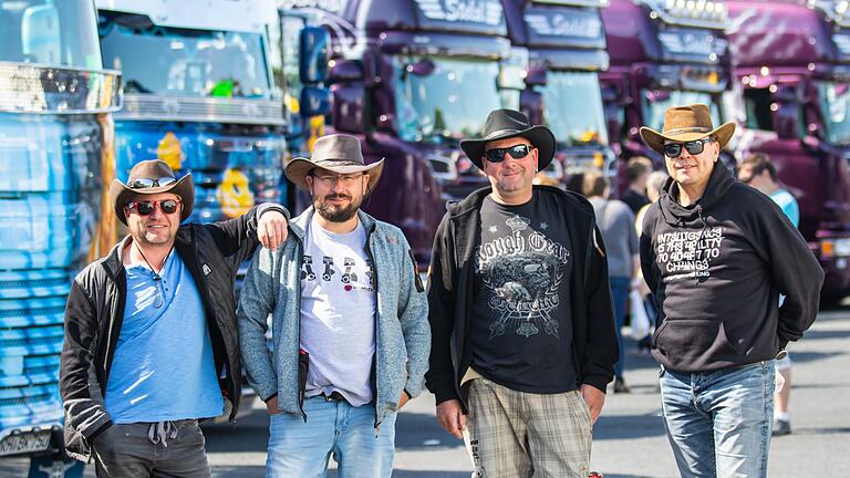 'Familientreffen': Auf der Autobahn verbringen Lkw-Fahrer viel Zeit allein. Das Festival in Geiselwind bringt alle zusammen.&nbsp;